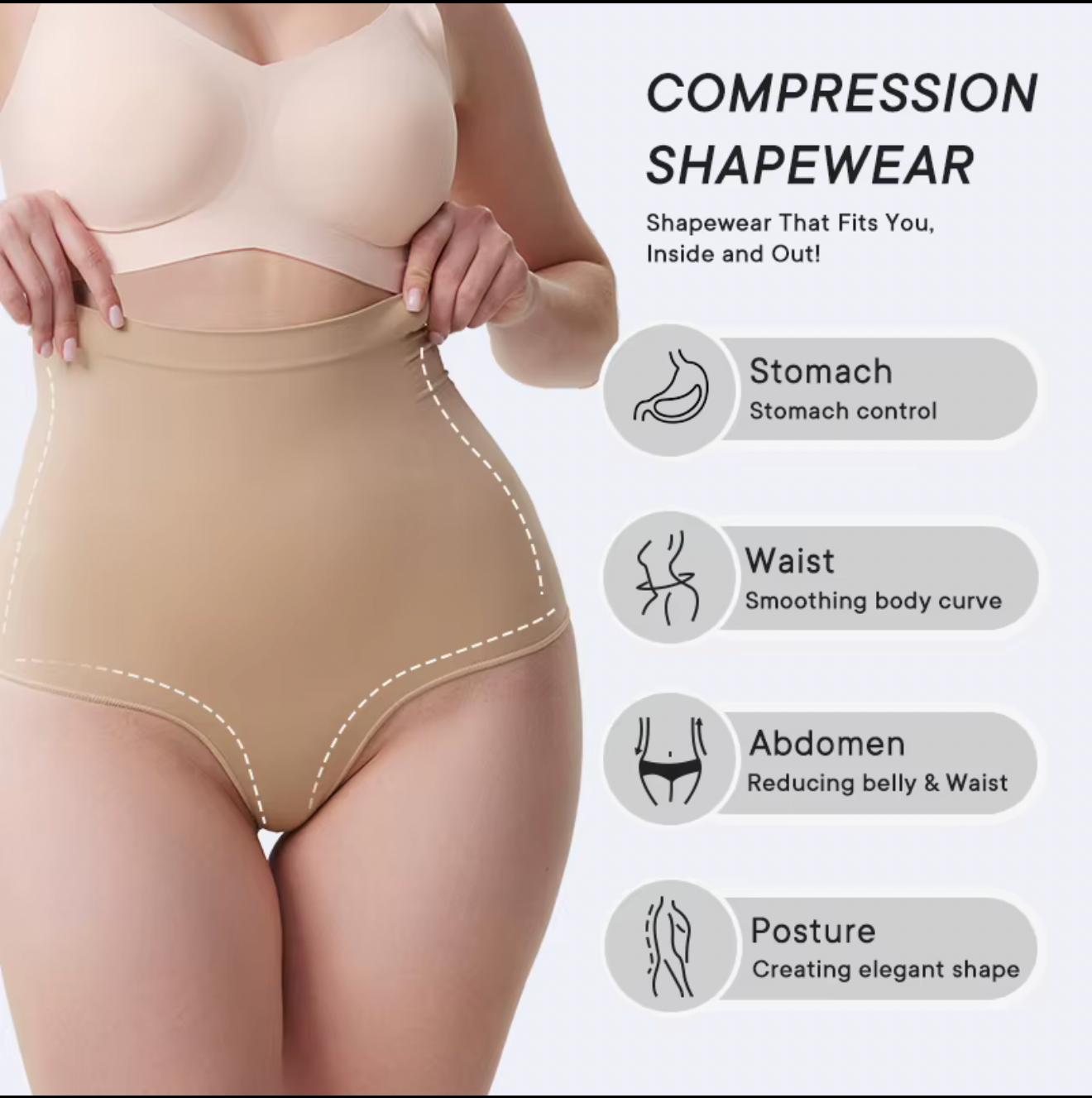 The Invisible Core Sculpt Thong