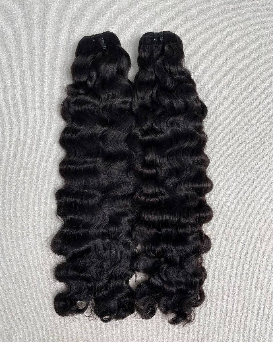 Raw Burmese Loose Curly ( Steamed )