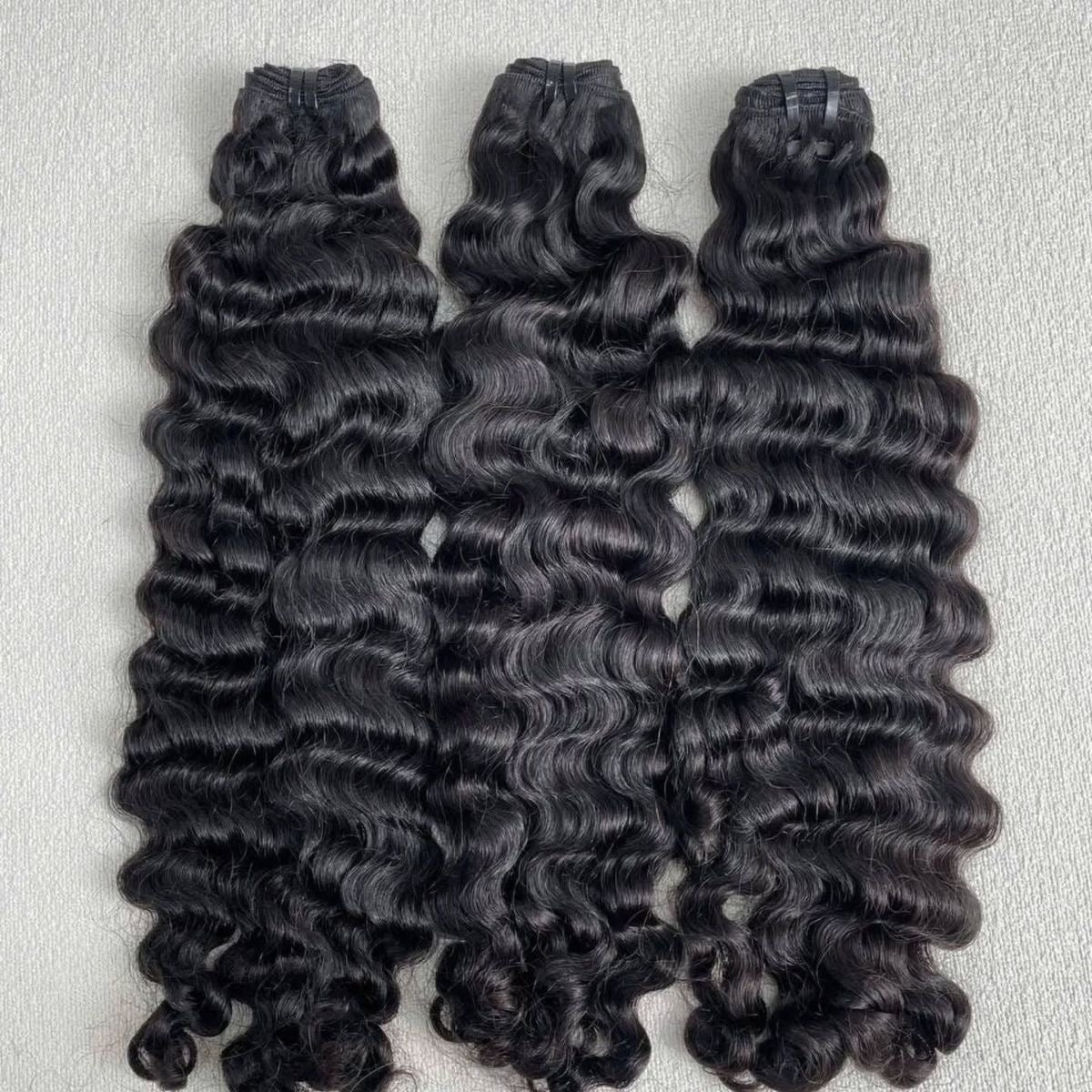 Raw Burmese Loose Curly ( Steamed )