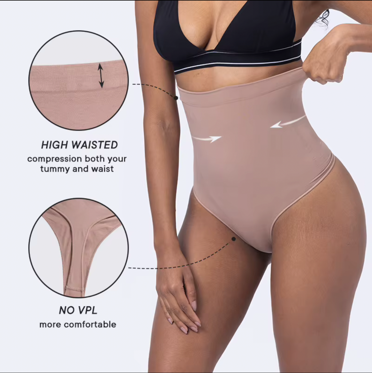 The Invisible Core Sculpt Thong